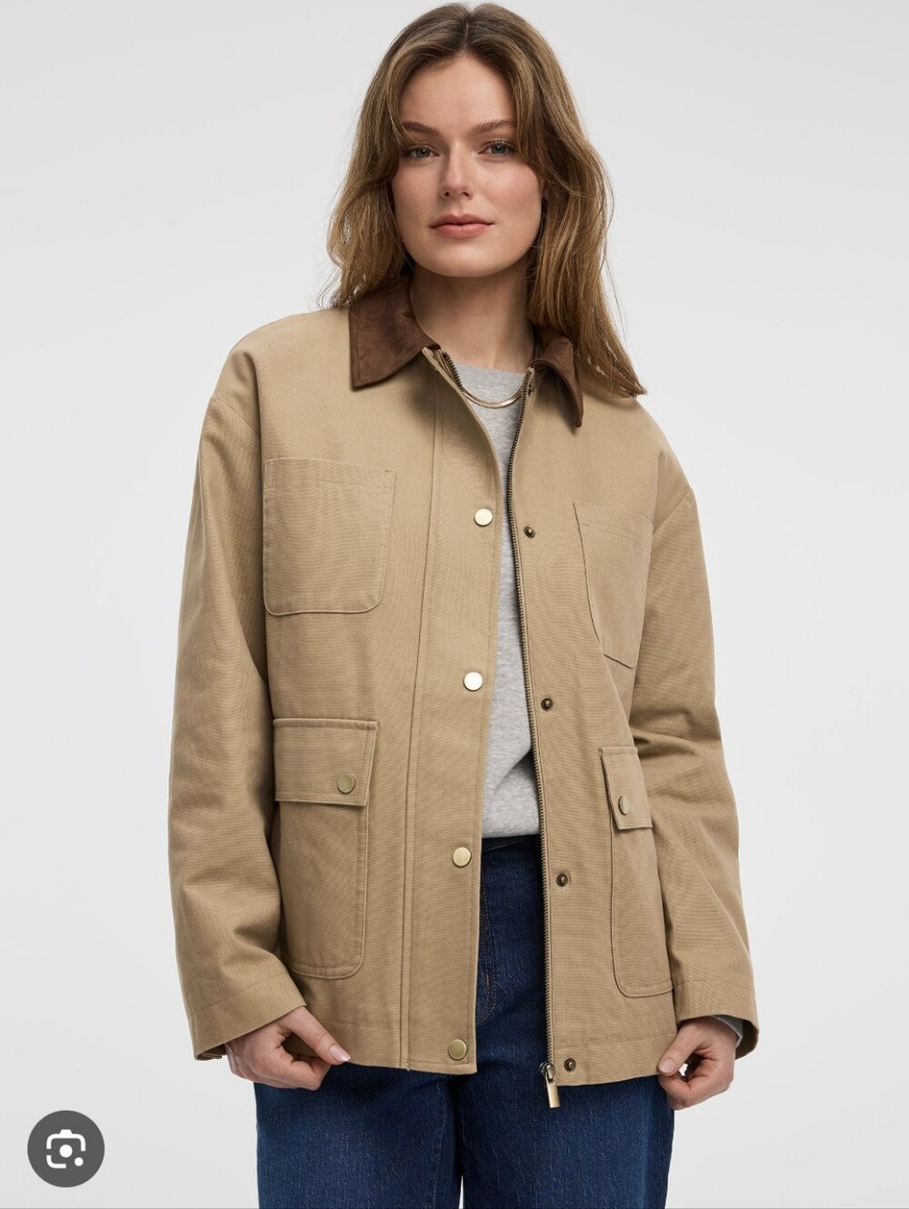 NWT Canvas Utility Barn Jacket